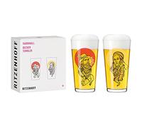 RITZENHOFF Gobelets - Fabriqué en Allemagne | Réf. 3491002, Série Farbknall Set, 1 gobelets 400 ml, en cristal, lave-vaisselle