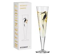 Ritzenhoff Goldnacht Champagnerglas 021, Andrea Arnolt, Kristallglas, 205 ml, 1071021