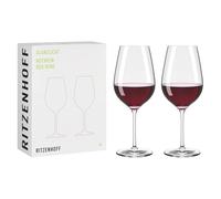 RITZENHOFF 8011001 Lot de 2 verres à vin rouge 600 ml Série Glanzlicht Élégant et moderne Fabriqué en Allemagne