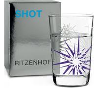 Ritzenhoff Next Shot Schnapsglas, Pinnchen, Stamper, Schnaps Glas, A. St. James Stars, Herbst 2018, Kristallglas, 40 ml, 3560013