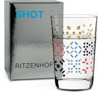 Ritzenhoff Next Shot Schnapsglas, Pinnchen, Stamper, Schnaps Glas, N. Ladeiro , Herbst 2018, Kristallglas, 40 ml, 3560011