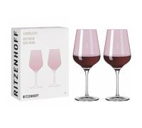 Ritzenhoff Rotweinglas-Set Fjordlicht 03, 2-teilig, Kristallglas, 570 ml, 3631003