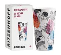 RITZENHOFF Tasse à café XL - 500 ml - Fabriqué en Allemagne | Réf. 3741002, Série Genussklasse, 500 ml, en cristal, lave-vaisselle