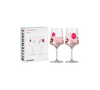 RITZENHOFF Verre à apéritif lot de 2 SOMMERSONETT SPRITZ #13 et #14 Melina Sparschu rose