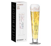 Ritzenhoff Verre à bière 1011015 330 ml – Série Heldenfest Motif n°15 multicolore