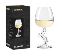 RITZENHOFF Verre à cocktail 500 ml - Série Riding Crystal - Design simple et élégant - Avec pied en forme de cheval levant - Fabriqué en Allemagne - 9012001