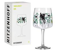 Ritzenhoff 3458004 Verre à gin 700 ml - série Fabelkraft motif n° 4 - verre à cocktail avec illustration de faune - Made in Germany