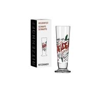 Ritzenhoff 1011013 Verre à liqueur 40 ml - série Heldenfest, motif n° 13 - pour les héros du barbecue - rond - Made in Germany