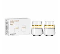 Ritzenhoff Wasserglas 2er-Set Celebration Deluxe 001, Sonja Eikler, Kristallglas, 510 ml, 6141003