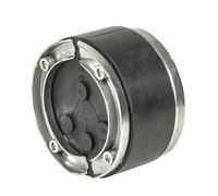 Ritzer Traversée murale pour câbles/tuyaux, Ø 100 mm, EPDM, 4 voies, 3 x 6-18 mm 1 x 25-40 mm, joint de chambre annulaire, sécurité garantie 25 ans