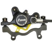 RiuScooter Étrier de frein hydraulique droit arrière avec câble long, adaptateurs de disque, compatible avec SmartGyro, Kukirin, Cecotec, UrbanGlide