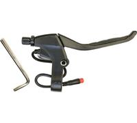 RiuScooter Levier de frein pour trottinette électrique, 2 broches, compatible avec Smartgyro, Urbanglide, Youin, Joyor, noir R droite