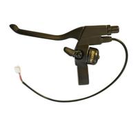 RiuScooter Manette de frein pour trottinette électrique, avec sonnette intégrée, 2 broches, compatible avec Cecotec et modèles similaires