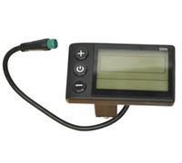 RiuScooter Panneau de contrôle LCD S866 pour trottinette électrique, 5 broches, compatible avec smartGyro, UrbanGlide, Zwheel, M4