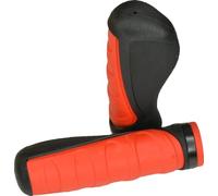RiuScooter Poignées en caoutchouc pour trottinettes électriques, 22 mm, compatible avec Smartgyro, Youin, Urbanglide et modèles similaires, rouge/noir