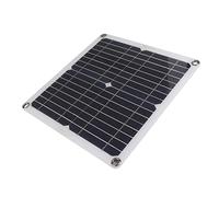 Riuulity 200W 12V Light Light Portable Solar Stability Panel Kit Mountaine de Randonnée Camp de Randonnée Camp Energy Conservation pour les Voyageurs D'aventure (40A)