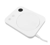 Riuulity 40, 55, 65, 85 ℃ Chauffeur de Tasse électrique, Grand Panneau de Chauffage avec une Minuterie D'arrêt Automatique Réglable, Adaptée à Diverses (Plug UE 220V)