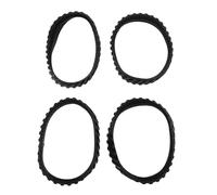 Riuulity 4pcs Pentime de Piscine Premium Cleaner Route Rouge en Caoutchouc - Replacement -Tire Roue pour R0526100 pour MX8 MX6 Snug Fit pour PoolProfis