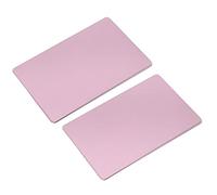 Riuulity 50PCS Carte de Visite Cartes de Visite Cartes de Visite Cartes de Visite en Aluminium, Carte de Visite pour Entreprise Tasses à thé Tasses à thé, Tasses et Soucoupes (Or Rose)