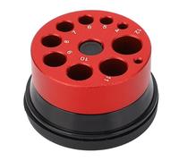 Riuulity 9 Trous Perceuse Collecteur de Poussière Cap | Couvercle en alliage d\'aluminium, conçu pour une collecte efficace de la poussière, fixation pratique, se range dans les