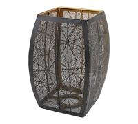 Riuulity Abat-jour en Métal de Style Toile D'araignée pour Plafonnier Mural de Table, Couvercle Décoratif Moderne en Fer pour Ampoule E26 E27, adapté aux Salles à Manger, Chambres à Coucher, Salons