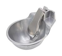 Riuulity Abreuvoir Automatique, Bol d'eau pour Bétail en Alliage D'aluminium avec Débit d'eau Constant pour Animaux de Compagnie et Bétail comme Les Chiens, Chèvres, Chevaux, Vaches