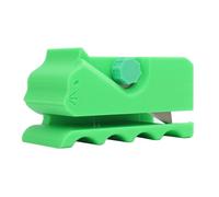 Riuulity ABS ABS Cat Scratch Cardboard Cutter, Un Couteau Artisanal de Bricolage Efficace, Un Outil de Personnalisable avec Une Poignée Confortable pour Les Gratteurs de Chat, Le Pelage (Green)