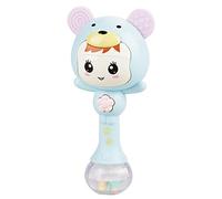 Riuulity Adorables Cloches à Main pour bébé avec Son Surround, Lumières Clignotantes pour la Coordination œil-Main, Jouet éducatif pour bébé, Idéal pour les Nourrissons, Forme de Boule de Queue