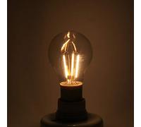 Riuulity Ampoule à Filament LED COB Blanc Chaud E27 12 V 4 W, Installation Facile, Faible Consommation D'énergie, Lumière pour Salle D'exposition, Cabine Téléphonique, Blanc Froid 6000-6500 K (3W)