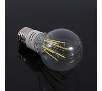 Riuulity Ampoule à Filament LED COB Blanc Chaud E27 12 V 4 W, Installation Facile, Faible Consommation D'énergie, Lumière pour Salle D'exposition, Cabine Téléphonique, Blanc Froid 6000-6500 K (6W)