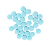 Riuulity Balles de Souples en Mousse EVA 30 Pièces pour L'entraînement de Swing Extérieur Intérieur Doux Non Blessant 21,5 Mm (Blue)