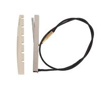 Riuulity Bande de Micro de Guitare Transducteur Sous Selle, Structure Robuste, Remplacement Idéal pour Guitare Folk Acoustique, 1 Pièce