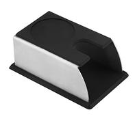 Riuulity Base D'amortisseur de café Inodore Réutilisable D'acier Inoxydable pour le Restaurant de café à la Maison, Noir 3,62 X 2,48 X 5,59 Pouces