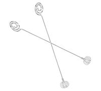 Riuulity Bâtonnets à café, Bâtonnets à café Robustes et Durables pour Boissons Chaudes, 2 à, Fouet à Crème en Acier Inoxydable pour Usage Domestique et de Bureau