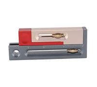 Riuulity Bloc de Mesure Mobile pour le Travail du Bois JF06, Ajusteur de Fente de Scie de Table, Outil Facile à Utiliser avec une Longue Durée de Vie en Alliage D'aluminium