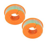 Riuulity Bobine de Fil pour Bordure, Ligne de Rechange Nylon 2 Pièces for | Compatible avec ART 23/26/30, Nylon Durable, Accessoire de Tondeuse Facile à Remplacer