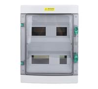 Riuulity Boîte de Jonction électrique étanche IP66 avec Couvercle Transparent, Conception Sécurisée pour Divers Paramètres, Adaptée à les Environnements, Pré-percée pour L'installation D'un Cadenas