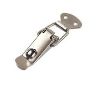 Riuulity Boucle de Verrouillage de Boîte à Outils, Loquet à Ressort Robuste en Bouche de Canard pour Armoires, Boucle de Verrouillage en Fer 3 Pièces pour Cartons