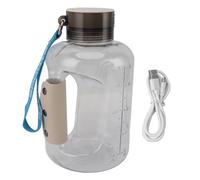 Riuulity Bouteille D'eau à Hydrogène de 1,5 L, Générateur D'ioniseur D'eau à Hydrogène de Grande capacité pour les Voyages au Bureau Domicile, adapté aux Sports de Plein Air, Cadeau (Beige)