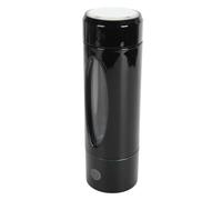 Riuulity Bouteille D'eau à Hydrogène Portable et Rechargeable par USB avec Génération D'hydrogène Pur de 1000 à 1500 Ppb pour les Exercices de Voyage au Bureau 330ML (BLACK)