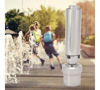 Riuulity Buse de Fontaine à Jet de Mousse Mousseuse, Affichage DN25 Résistant à la Corrosion, Pulvérisation D'eau pour Décor de Place D'étang de Jardin