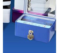 Riuulity Cadenas Vintage en Forme de Cœur, Serrure à clé Durable pour Boîte à Bijoux, Agenda et Petits Bagages, 45x59mm, pour Fournitures Artisanales Ménagères (Bronze)