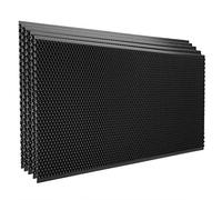 Riuulity Cadres de Ruche à Miel Automatiques, Assemblage Facile et Durable, Cadres en Pin de Nouvelle-Zélande pour Kit D'apiculture, Boîte de Pollinisation, en Plastique, 5 X de Ruche pour