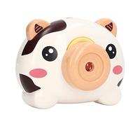 Riuulity Caméra de Projection de Simulation avec Image de Viseur, Jouet de Caméra de Jeu pour Enfants avec Musique et Lumières, éducative pour Développer Les Compétences et L'imagination (Vache)