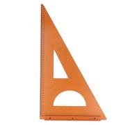 Riuulity Carpenter Square Ruler 50x30cm Sturdy | Résistant à l\'abrasion, écailles claires, outil multifonctionnel, structure légère
