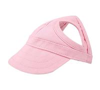 Riuulity Casquette de Baseball pour Chien et Chat avec Boucle Réglable, Matériau en Toile Respirante, Chapeau de Protection Solaire pour Animaux de Compagnie, Démarquez-Vous avec Un Design à la Mode