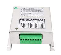 Riuulity Chargeur de Batterie pour Générateur avec Détection Automatique | Alliage d\'aluminium, connexion permanente, protection contre les surcharges, protection contre les hautes températures,