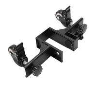 Riuulity Chariot de Porte en Acier, Outil de Levage D'installation de Porte Réglable, Cric de Levage de, éliminateur de de Autoportant pour Portes de 1 à 2-3/8 Pouces,