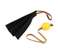 Riuulity Chiffon de Morsure en Cuir Multifonctionnel, Jouet de Remorqueur Robuste pour Divertir Toutes Les Races de Chiens