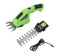 Riuulity Ciscoir d'herbe sans Fil avec des Lames en Acier à Double Action, Conception de Poignée Ergonomique 2 en 1 Cisaillement d'herbe sans Fil pour Les Soins de Jardin et de Pelouse